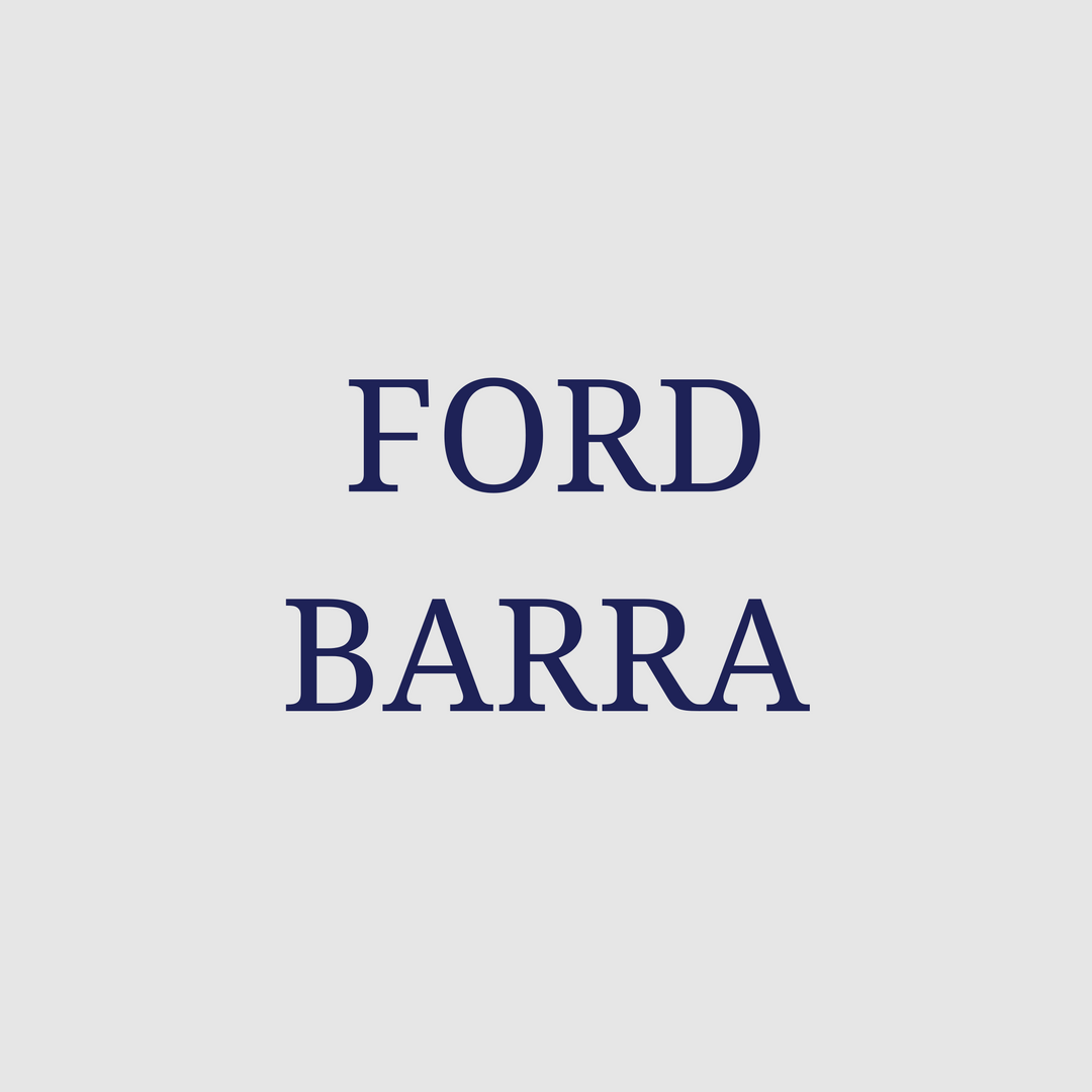 FORD BARRA