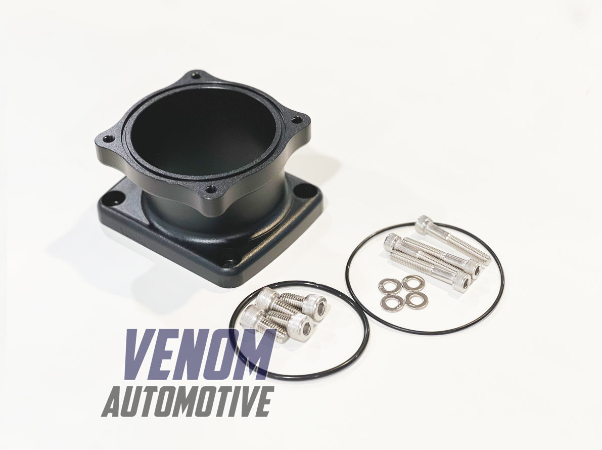 1JZ-GTE VVTI Bosch 74mm DBW Extended Throttle Body Adaptor – Venom