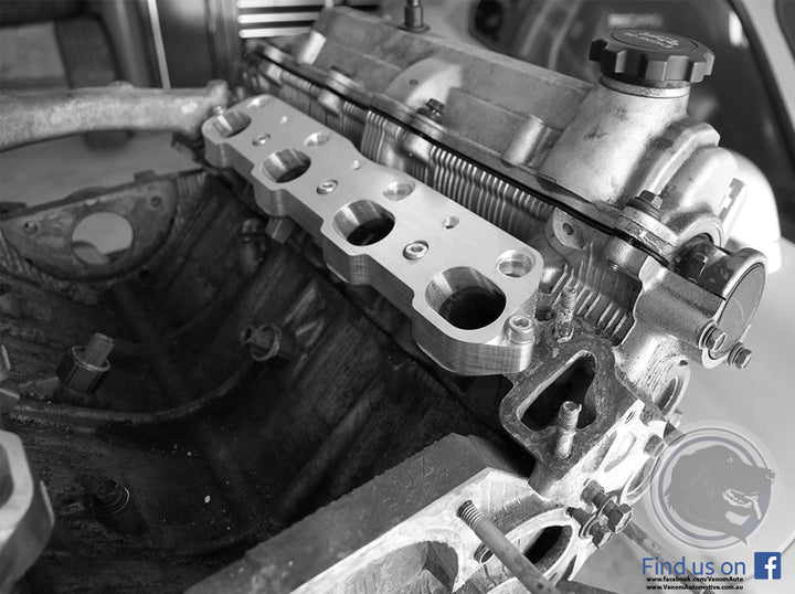 1UZ-FE Intake Flanges (Pair) 6061 CNC Billet Aluminium