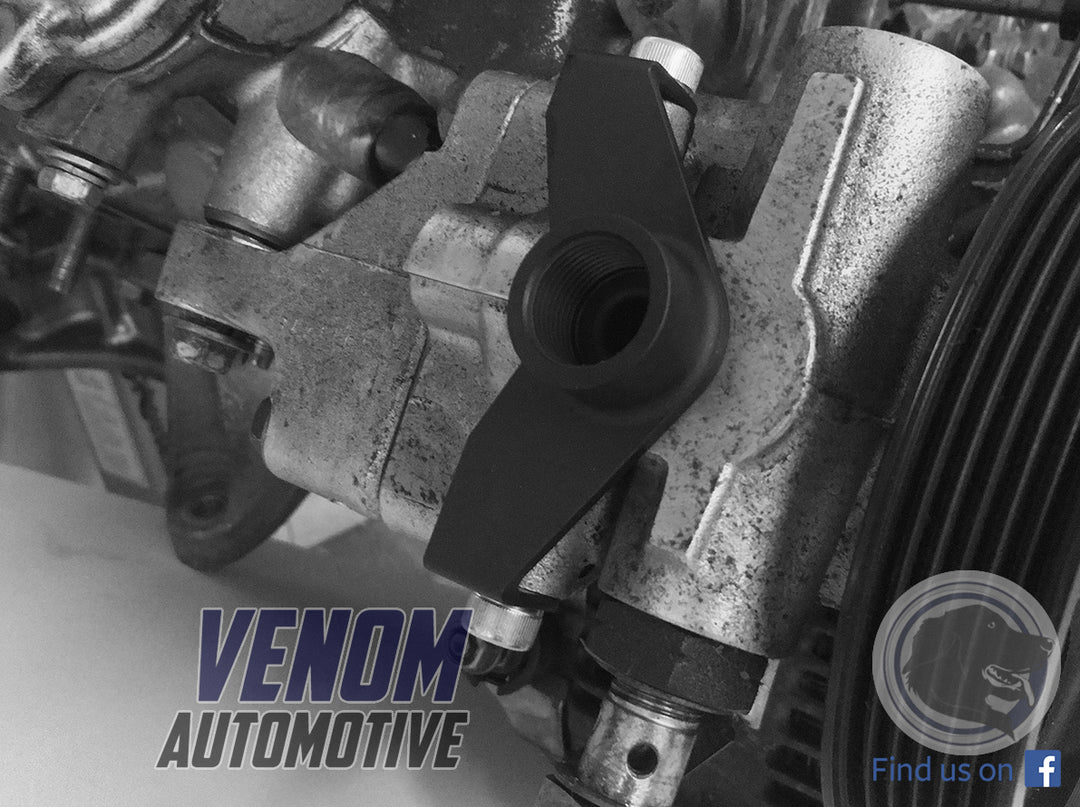 1UZ-FE Toyota / Lexus Billet Power Steering Feed Adapter M20