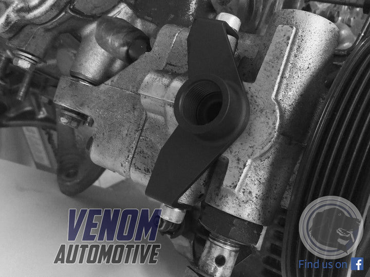 1UZ-FE Toyota / Lexus Billet Power Steering Feed Adapter M20