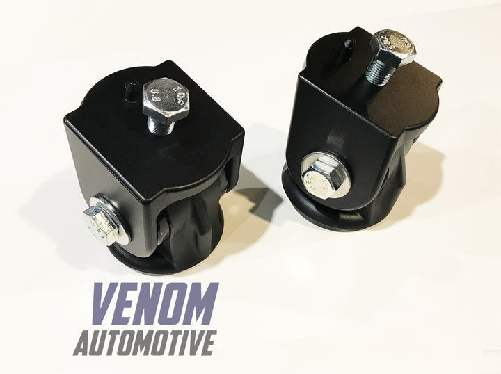 1UZ-FE Polyurethane Engine Mounts (Pair) CNC Billet 6061 Aluminium