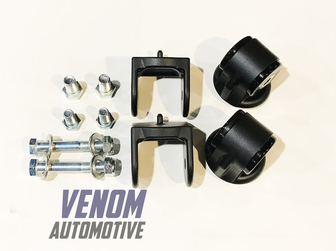 1UZ-FE Polyurethane Engine Mounts (Pair) CNC Billet 6061 Aluminium