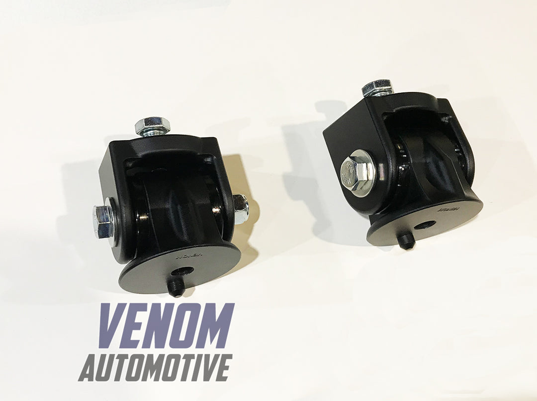 1UZ-FE Polyurethane Engine Mounts (Pair) CNC Billet 6061 Aluminium