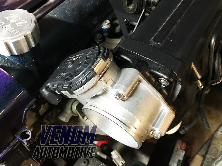 2JZ-GTE VVTI Bosch 74mm DBW Throttle Body Adaptor
