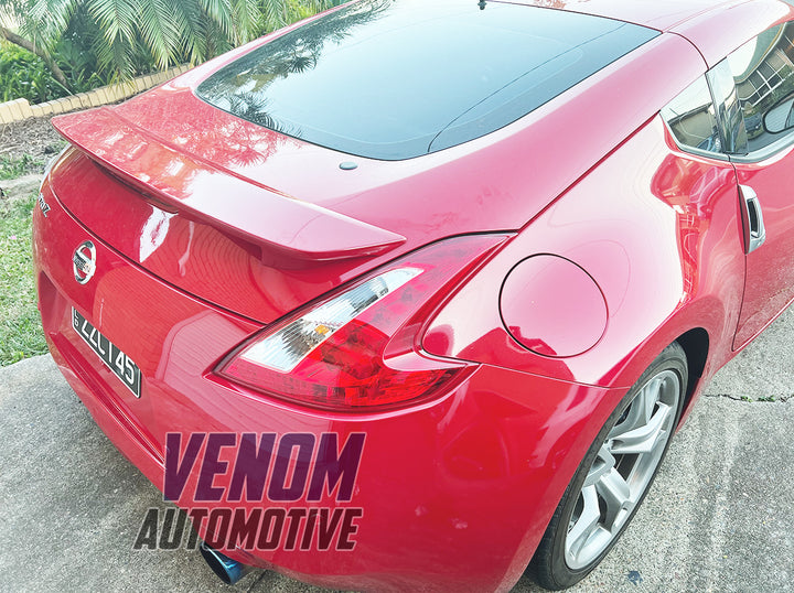 Nissan 370Z Billet Rear Wiper Delete Cap (Kit)