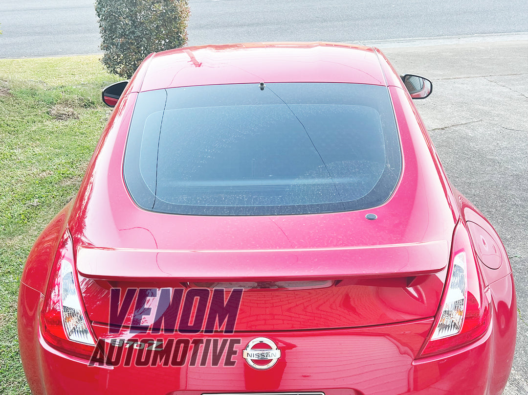 Nissan 370Z Billet Rear Wiper Delete Cap (Kit)