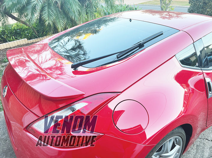 Nissan 370Z Billet Rear Wiper Delete Cap (Kit)