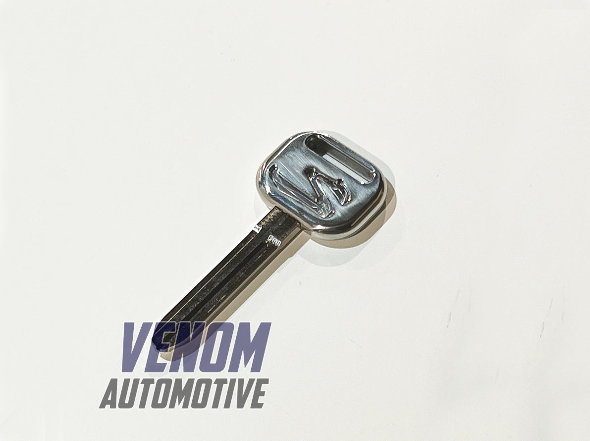 JZA80 Stainless Steel Engraved Insignia Key – Venom Automotive