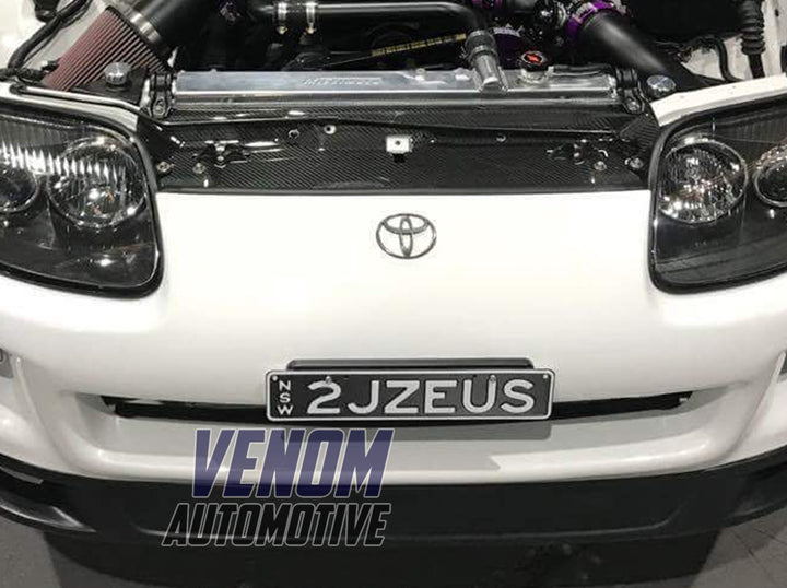 JZA80 Billet OEM Style Front Number Plate Mount