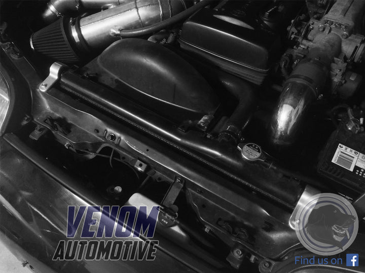 JZA80 Billet OEM Style Radiator Brackets