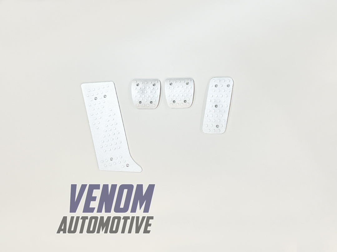 JZA80 Supra OEM Style Aluminium Pedal Covers - Manual Set