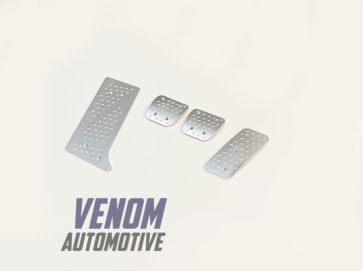 JZA80 Supra OEM Style Aluminium Pedal Covers - Manual Set