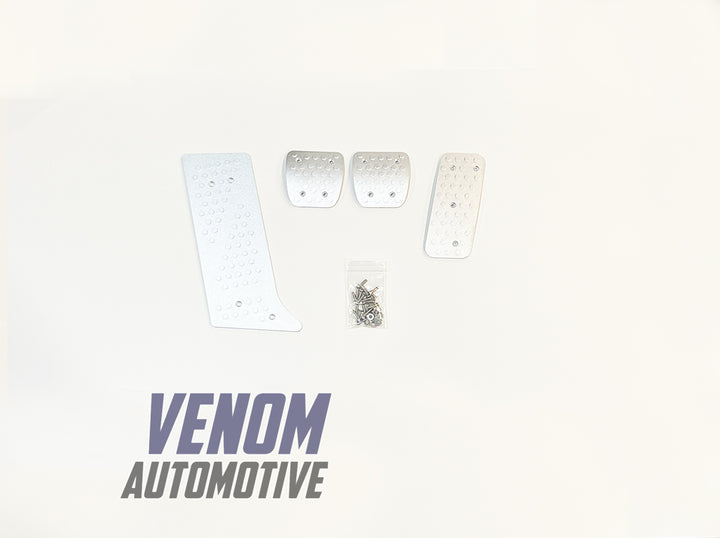 JZA80 Supra OEM Style Aluminium Pedal Covers - Manual Set