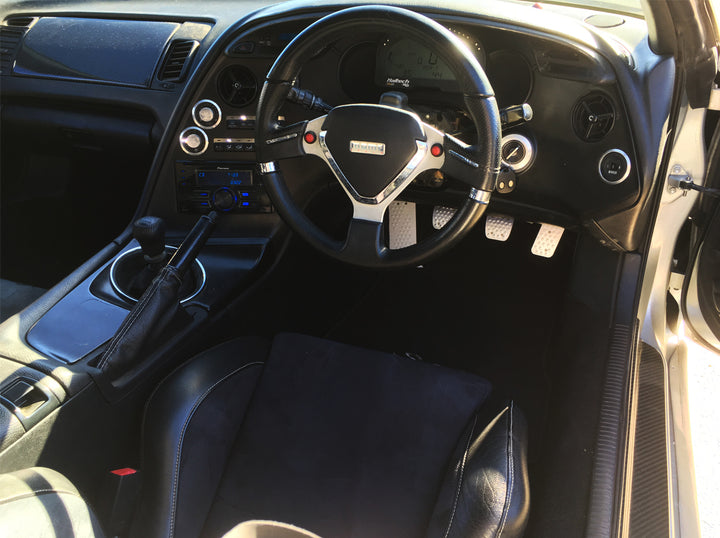 JZA80 Supra OEM Style Aluminium Pedal Covers - Manual Set