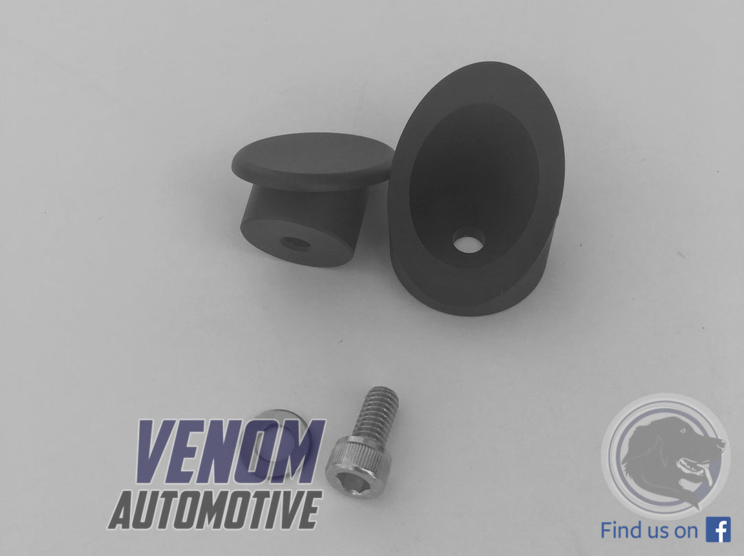 JZA80 Rear Aerial Delete Cap and Rear Wiper Delete Combo