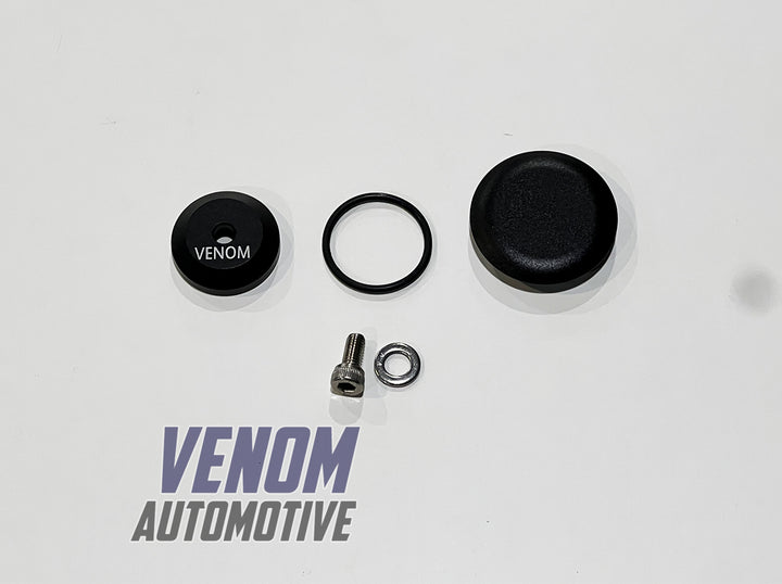 Nissan 370Z Billet Rear Wiper Delete Cap (Kit)