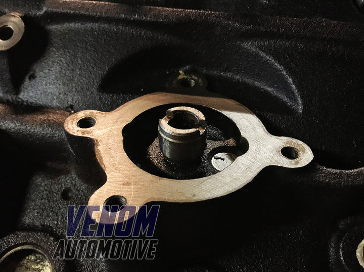 RB20 / RB25 / RB26 /RB30 -10AN Billet Oil Filter Adapter Plate