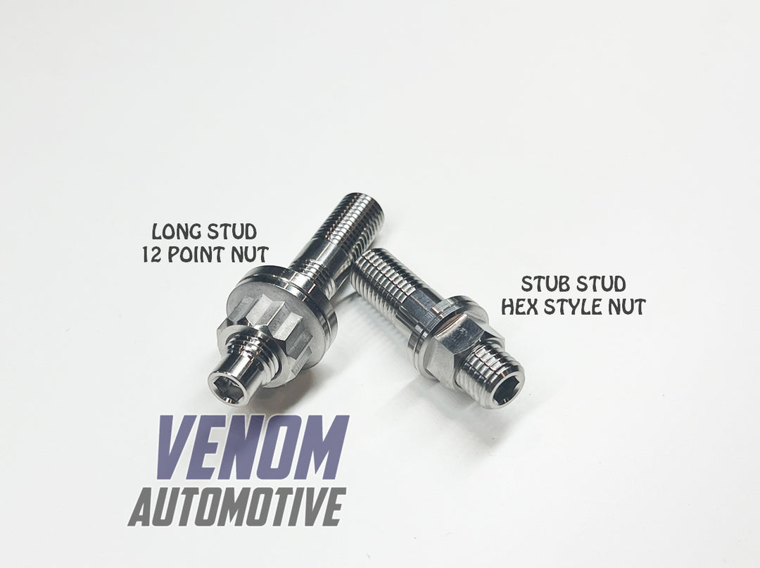 Titanium 2JZ-GTE & 2JZ-GE Exhaust Manifold Stud, Nut & Washer Kit