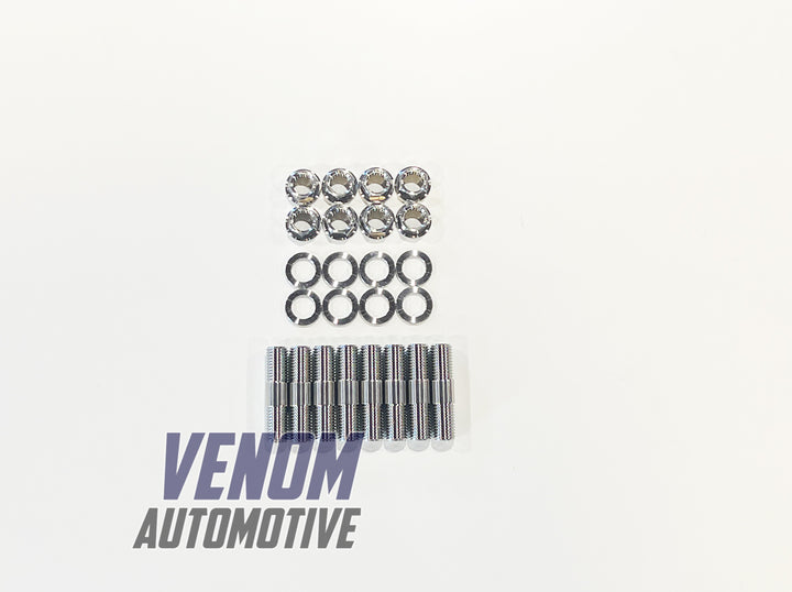 Titanium Nissan SR20 Exhaust Manifold Stud, Nut & Washer Kit