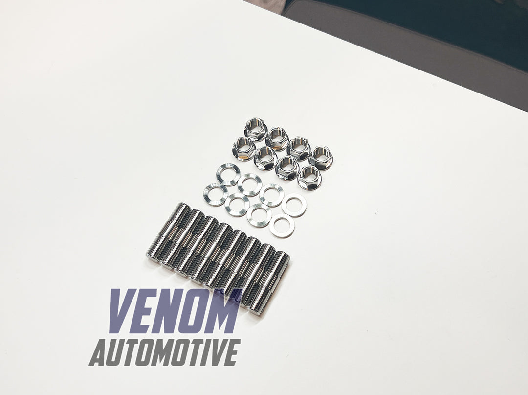 Titanium Nissan SR20 Exhaust Manifold Stud, Nut & Washer Kit