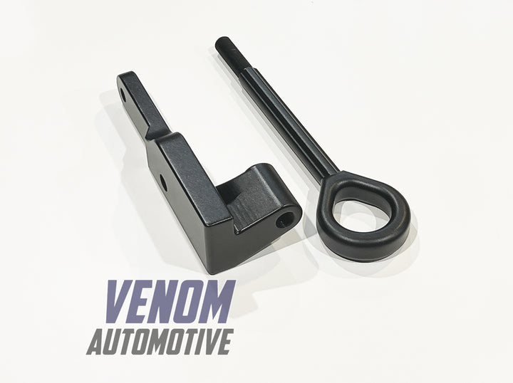 JZA80 / MkIV Toyota Supra Billet 7075 Front Tow Hook Mounting Bracket