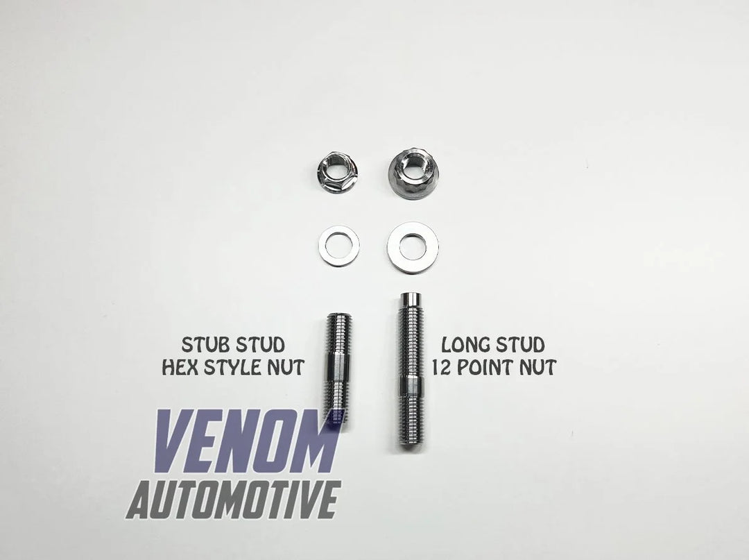 Universal Titanium Turbo Manifold Stud, Nut & Washer Kit