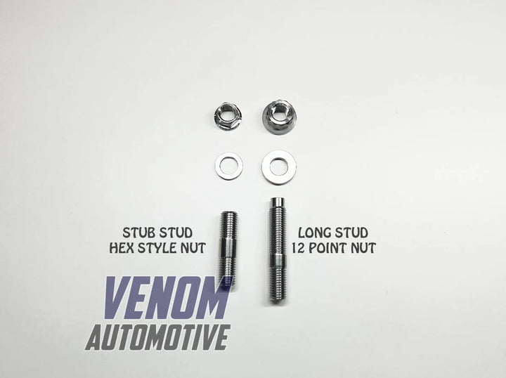 Universal Titanium Turbo Manifold Stud, Nut & Washer Kit