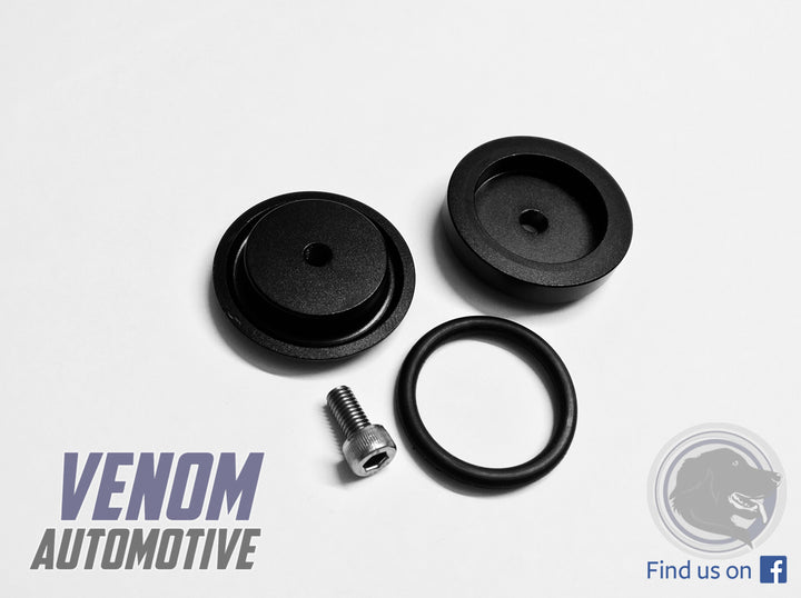 JZA70 Supra Billet Rear Wiper Delete Cap (Kit)